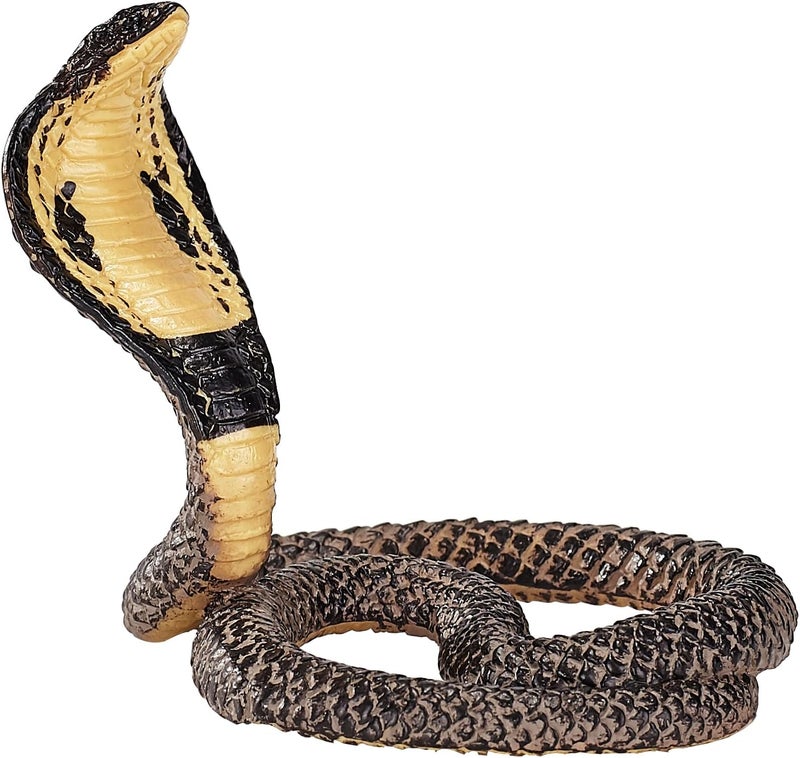 MOJO King Cobra Snake Wildlife Animal Model Toy Figure - Image 2